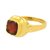 Natural Hessonite Gold Plated Ring 9.5 carat By CEYLONMINE
