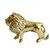 Brass Statue of Lion Showpiece House Warming Metal Sculpture Home Dcorative Gifts Item