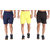 MRD SPORTS  YOGA SHORTS COMBO WITH ZIPPER POCKETS (FREE SIZE WAIST 28 to 34 INCH) (PACK of 3)