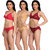 Stylish Non-padded Lingerie Sets for Women  Girls Pack of 3