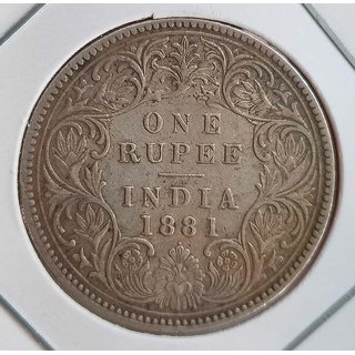 one rupees 1881