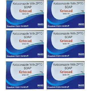 Ketocad Freedom From Dandruff Soap Pack of -6
