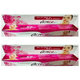 Acnica Gel Treatment for Acne  Pimples Pack of -8