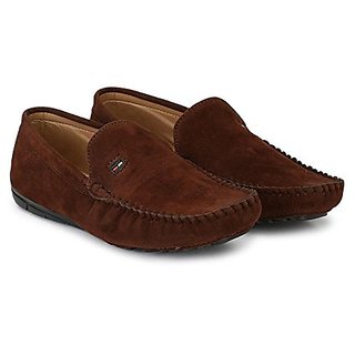 BigFox Loafer Shoes for Men (Brown)