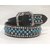Salman Turquoise Firoza Studded Belt