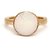 7.25 Ratti Opal pure Gold plated Ring for Unisex by CEYLONMINE