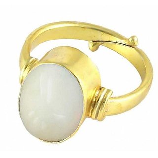 Natural Lab Certified 10 carat 100% Original Opal Gold plated Ring for unisex by CEYLONMINE