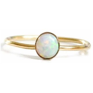 100% Real 10 Ratti Opal gold plated Ring by CEYLONMINE