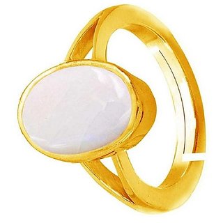10 Ratti Natural IGI Lab Certified Opal Stone gold plated Ring by CEYLONMINE