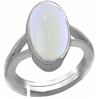 pure  Opal Ring in 10.5 carat silver by CEYLONMINE