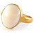 Opal stone Ring in 10 carat Gold plated ring for unisex by CEYLONMINE