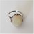 10.5 carat pure Opal  silver Ring by CEYLONMINE