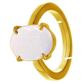 Opal Ring Stone 10 Ratti gold plated(Ashthdhatu)  RING Natural Stone by CEYLONMINE
