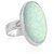 Certified 10.5 Carat silver Opal  Ring by CEYLONMINE