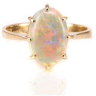 11 Carat Opal Gold plated  Ring by CEYLONMINE