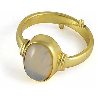 11 Ratti Gold plated  Original Opal  Ring Lab Certified Stone by CEYLONMINE