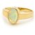 11 Carat A+ Quality Opal Gemstone Gold plated  Ring by CEYLONMINE