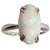 11 ratti silver  Opal  Ring for unisex by CEYLONMINE