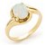 11.25 Ratti Natural Certified Opal Gemstone Panchdhatu gold plated Ring by CEYLONMINE