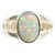 12 Ratti Lab Certified Stone 100% Original Opal Gold plated  Ring for unisex by CEYLONMINE