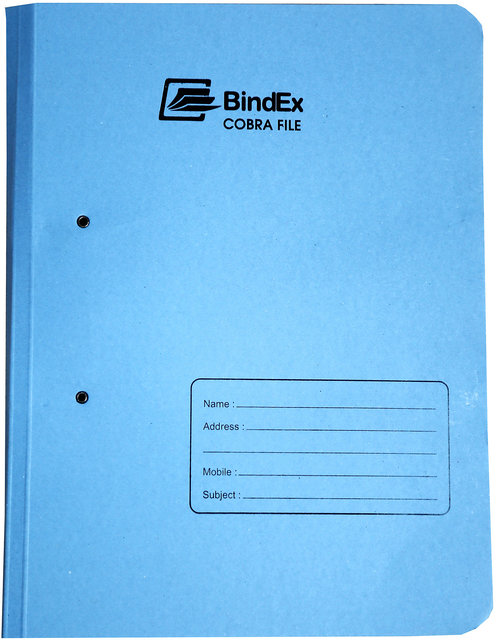 Buy BindEx Premium Quality Office Spring File (Blue) Pack of 10 Best ...