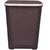 Laundry Basket With Lid-Brown-55L