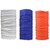 Uniqon Set Of 3 Pcs Multicolor Multipurpose Free Size Sun Protection HeadWraps,hair Bandana Band For Boys And Girls