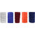 Uniqon Set Of 5 Pcs Multicolor Multipurpose Free Size Sun Protection HeadWraps,hair Bandana Band For Boys And Girls