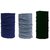 Uniqon Set Of 3 Pcs Multicolor Multipurpose Free Size Sun Protection HeadWraps,hair Bandana Band For Boys And Girls