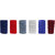 Uniqon Set Of 6 Pcs Multicolor Multipurpose Free Size Sun Protection HeadWraps,hair Bandana Band For Boys And Girls
