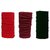 Uniqon Set Of 3 Pcs Multicolor Multipurpose Free Size Sun Protection HeadWraps,hair Bandana Band For Boys And Girls