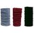 Uniqon Set Of 3 Pcs Multicolor Multipurpose Free Size Sun Protection HeadWraps,hair Bandana Band For Boys And Girls