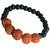 Yuvi Shoppe Black Onyx Bracelet 5 Mukhi Rudraksha for Men  Women