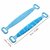 Dual Sided Silicone Shower Bath Belt Back Scrubber Brush and Massager Foot/Sole Cleaner Shower Bath Belt (Multicolor)