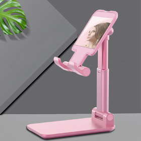 Digibuff Adjustable Tablet Desk Mirror Holder Foldable Stand Mobile Phone, iPhone and iPad for Smart Phones 4.0-7.9 inch