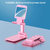 Digibuff Adjustable Tablet Desk Mirror Holder Foldable Stand Mobile Phone, iPhone and iPad for Smart Phones 4.0-7.9 inch