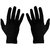 Men's cotton Double layered hand gloves washable sun protection(black, Free size)