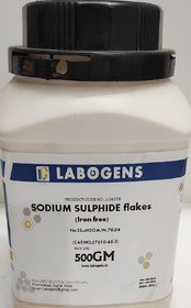 SODIUM SULPHIDE FLAKES (IRON FREE) 60 Extra Pure - 500 GM