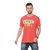 Seta Men's Red Round Neck Graphic Print T-shirts