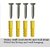 iron wall shelf (ch2530) yellow