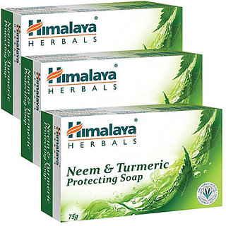 Himalaya Herbals Neem  Turmeric Soap - Pack Of 3