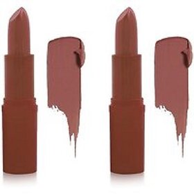 Matte Nude Lipstick (Pack Of 2)