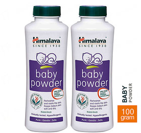 Himalaya Baby Powder With Herbal (100g, Pack Of 2)