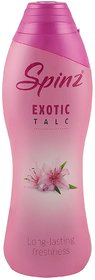 Spinz Exotic Talc Long Lasting Freshness 15g (Pack Of 5)