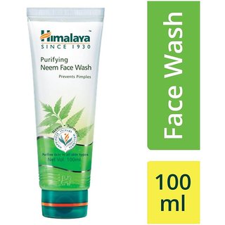 Himalaya Since 1930 Purifying Neem Face Wash 100ml (Pack 1)