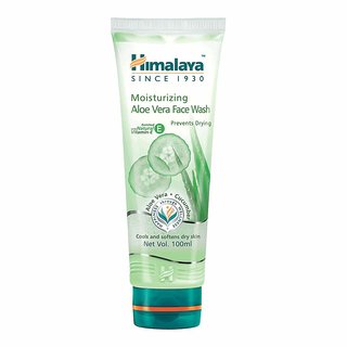 Himalaya Moisturizing Aloe Vera Face Wash,100ml