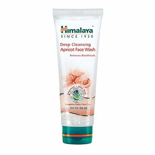 Himalaya Removes Blackheads Deep Cleansing Apricot Face Wash 50ml