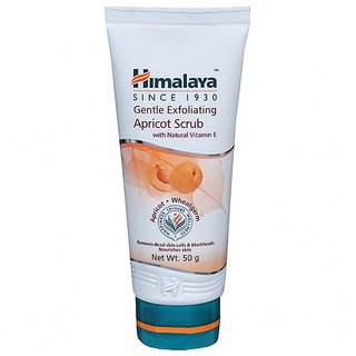 Himalaya Gentle Exfoliating Apricot Scrub 50g (Pack Of 2)