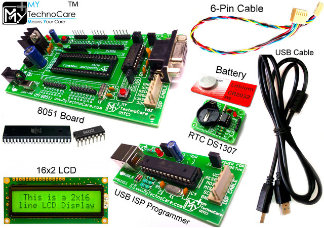 Buy ATMEL 8051/8052 Microcontroller Prototype Development Board with ...