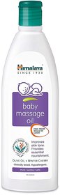 Himalaya Herbals Baby Massage Oil (100ml) - Pack Of 2
